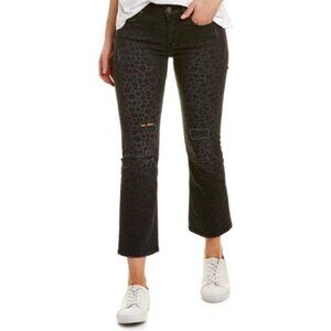 The Kooples Jeans Lexy Flare Leopard Jeans